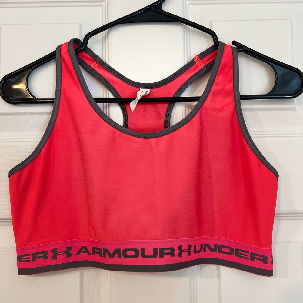Under armor large sports bra